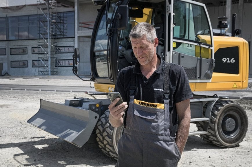 Liebherr presents new app: MyAssistant for Earthmoving